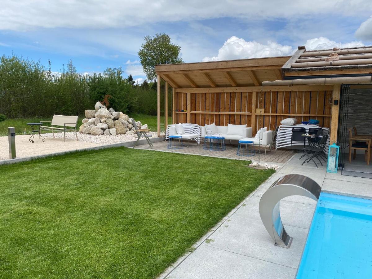 Private Luxury Chalet Siegsdorf Exterior foto